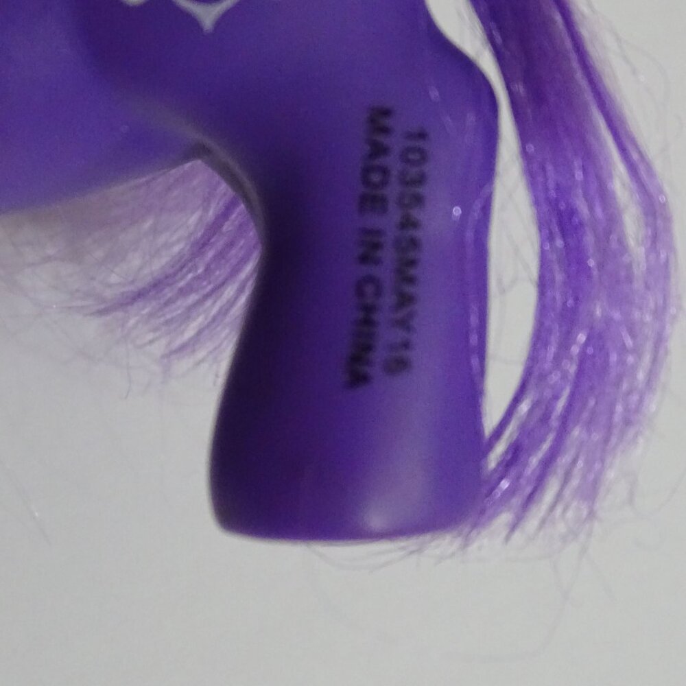 Purple Pegasus Unicorn Pony Toy Figure Purple Mane Tail Collectible 4 inch - Picture 4 of 6